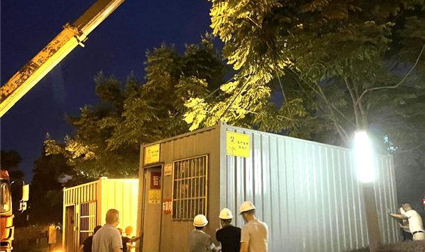 疫情防控！long8唯一官网登录集团连夜奋战守“疫”线