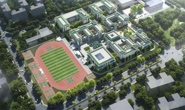 点击查看→这所中学即将竣工，今年9月正式投用！